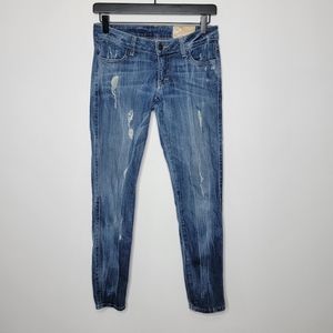 Siwy Distressed Hannah Jeans Size 25 Low Rise Skinny Jeans